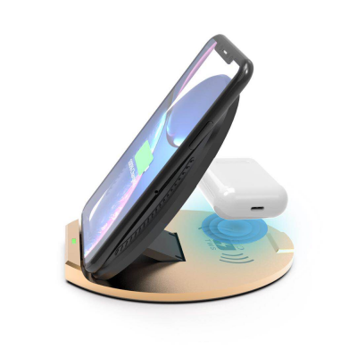 15W Fast Wireless Charger 3 In 1 Wireless Charging Stand For Iphone X For Airpod