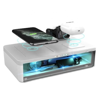 Smart Cell Phone Wireless Charging Disinfection Sanitizer Uv Sterilizer Box