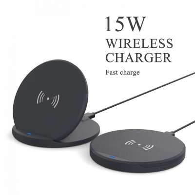 Top sellers 2020 Qi Charging Stand Ultrathin and Portable wireless charger Fast Foldable Phone Wireless Charging pad