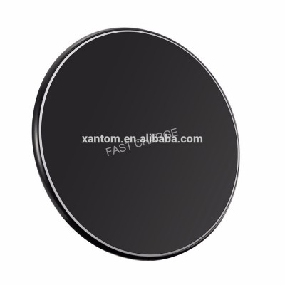 QI standard Ultra Slim fast wireless charger