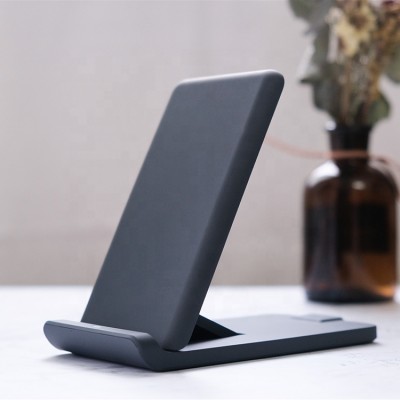 Desktop holder fast charging led wireless phone charger 10w fast wireless charger mat