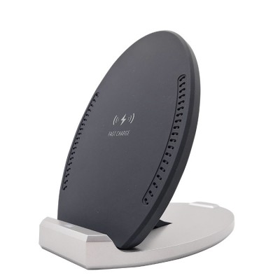 New product idea 2020 15W Qi certified fast wireless charger stand for mobile phone